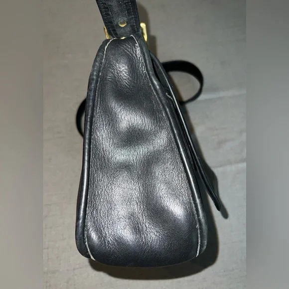 Coach Patricia's Legacy Black Leather Bag